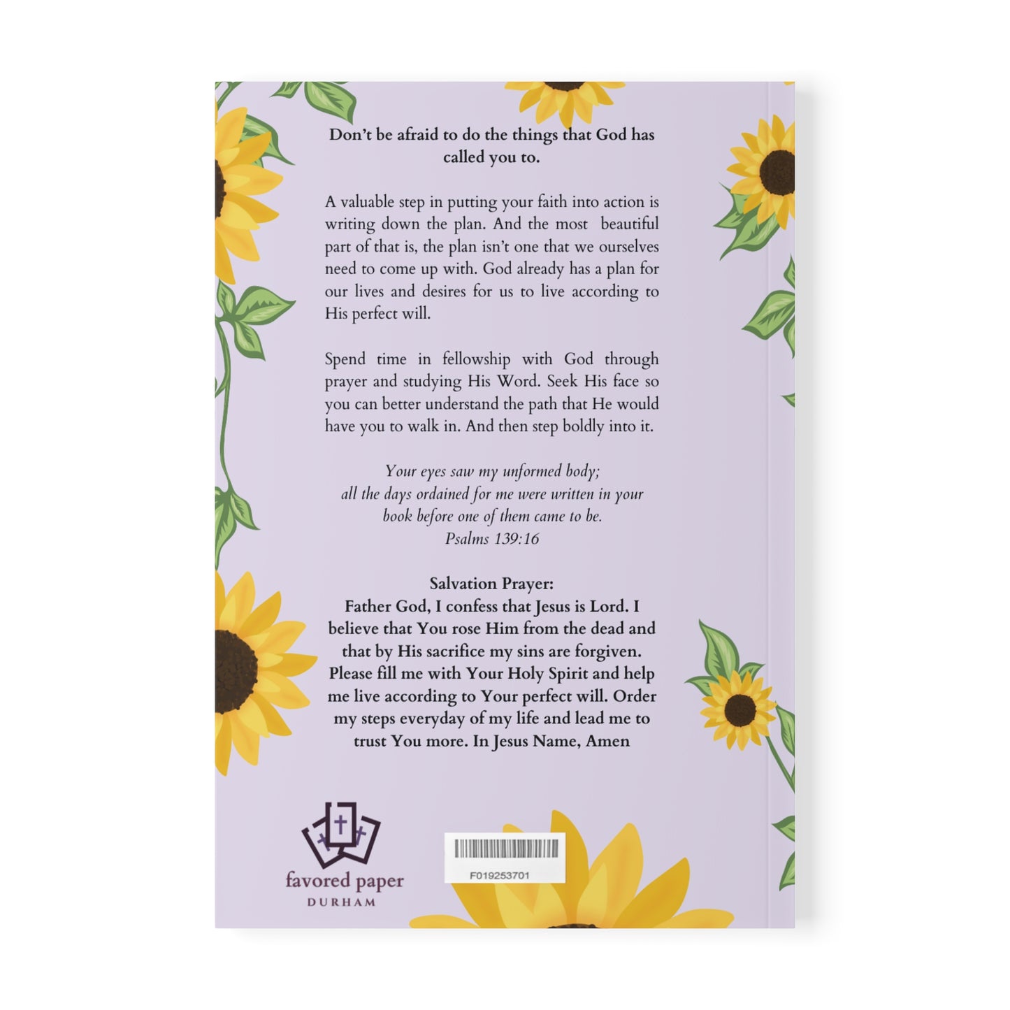 Write The Vision Christian PAPERBACK Notebook
