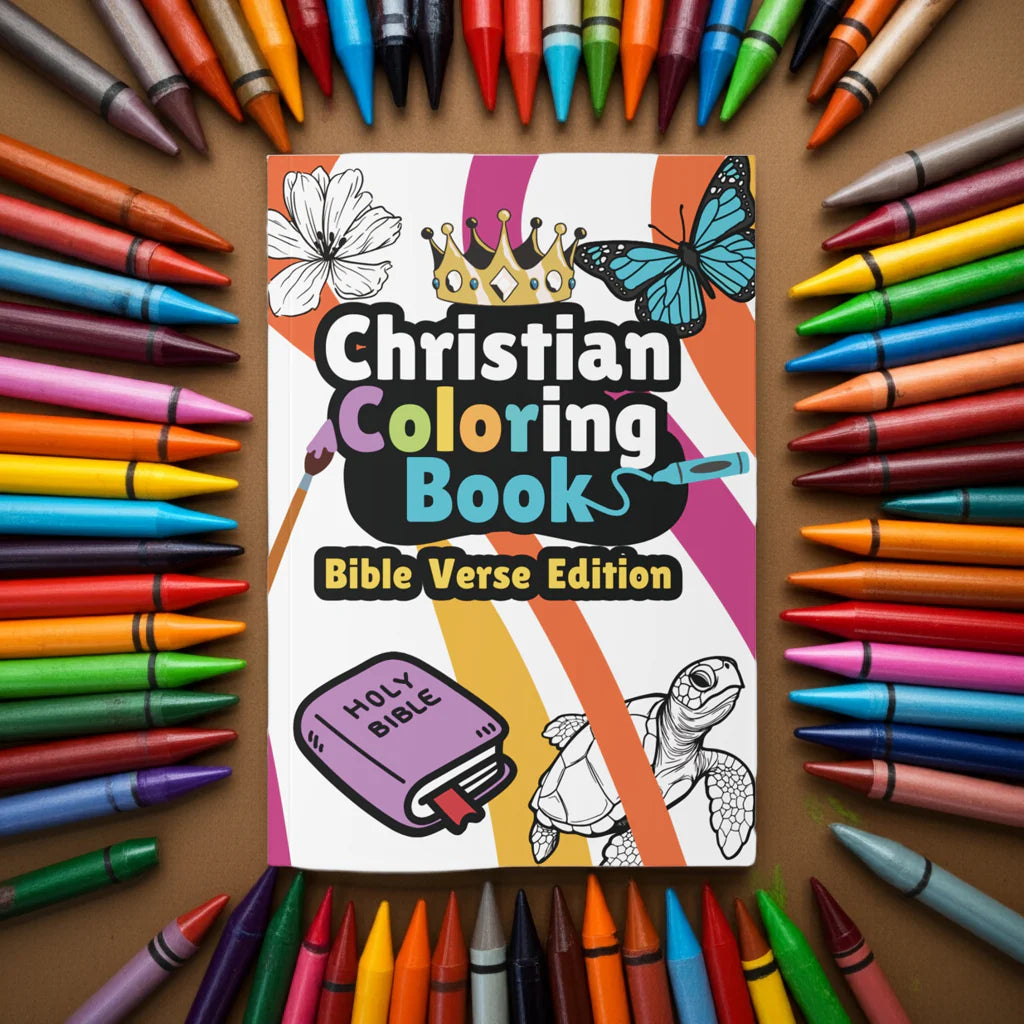 Christian Coloring Book Bible Verse Edition