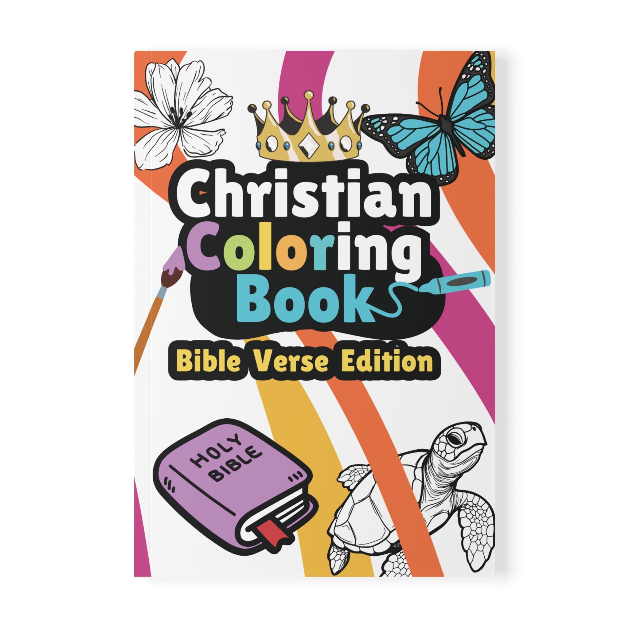 Christian Coloring Book Bible Verse Edition