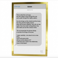 Isaiah 43 Behold I do a new thing - Gold Framed 11x17 Christian scripture wall art