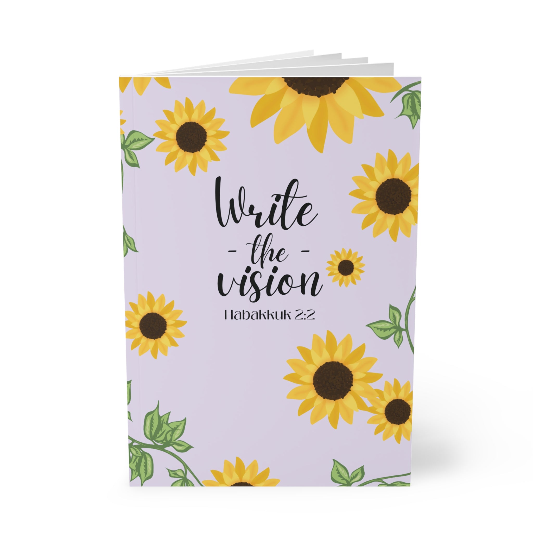 Write The Vision Habakkuk 2:2 Christian Notebook