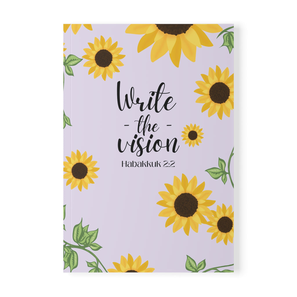 Write The Vision Habakkuk 2:2 Christian Notebook